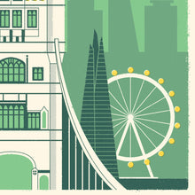 Load image into Gallery viewer, London Marathon Personalised print close up