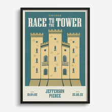 Load image into Gallery viewer, Race to the Tower Personalised Print