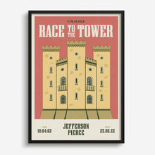 Load image into Gallery viewer, Race to the Tower Personalised Print