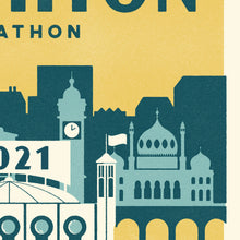 Load image into Gallery viewer, Brighton Marathon Personalised Print