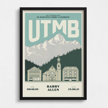 Load image into Gallery viewer, UTMB Personalised Print (UTMB / TDS / CCC / OCC / MCC)