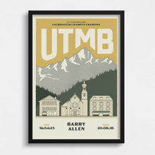 Load image into Gallery viewer, UTMB Personalised Print (UTMB / TDS / CCC / OCC / MCC)