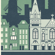 Load image into Gallery viewer, Amsterdam Marathon Personalised Print (customise for any year)