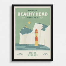 Load image into Gallery viewer, Beachy Head Marathon Personalised print