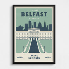 Load image into Gallery viewer, Belfast Marathon Personalised Print