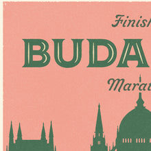 Load image into Gallery viewer, Budapest Marathon Personalised Print
