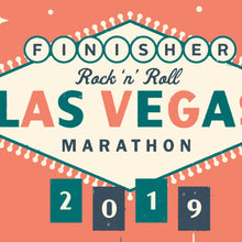 Load image into Gallery viewer, Las Vegas Half Marathon Personalised Print