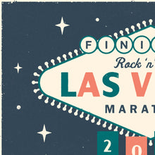 Load image into Gallery viewer, Las Vegas Marathon Personalised Print