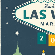 Load image into Gallery viewer, Las Vegas Half Marathon Personalised Print