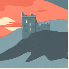 Load image into Gallery viewer, Personalised Loch Ness Marathon Race print  close up