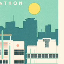 Load image into Gallery viewer, Miami Marathon Personalised Print