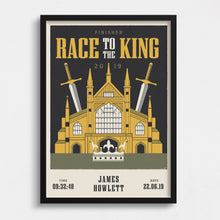 Load image into Gallery viewer, Race to the King Personalised Print