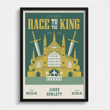 Load image into Gallery viewer, Race to the King Personalised Print