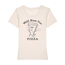 Load image into Gallery viewer, Will Run For Pizza Women's Tee Shirt