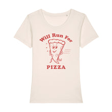Load image into Gallery viewer, Will Run For Pizza Women's Tee Shirt
