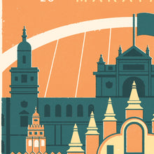 Load image into Gallery viewer, Seville Marathon Personalised Print