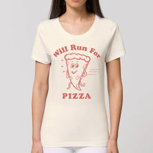 Load image into Gallery viewer, Will Run For Pizza Women's Tee Shirt