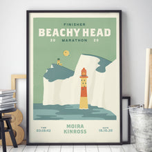 Load image into Gallery viewer, Beachy Head Marathon Personalised Print