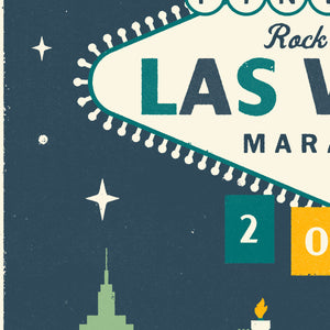 Las Vegas Half Marathon Personalised Print