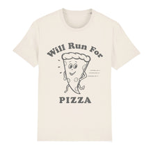 Load image into Gallery viewer, Will Run for Pizza Unisex Tee Shirt