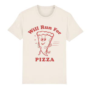 Will Run for Pizza Unisex Tee Shirt
