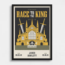 Load image into Gallery viewer, Race to the King Personalised Print
