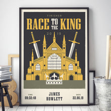 Load image into Gallery viewer, Race to the King Personalised Print