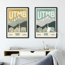Load image into Gallery viewer, UTMB Personalised Print (UTMB / TDS / CCC / OCC / MCC)